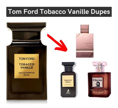 tom ford tobacco vanille perfume dupe|tom ford tobacco vanille boots.